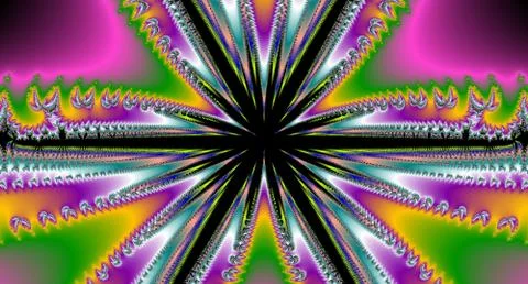 Illustration design with design patterns and graphic designs August Stock Illustration