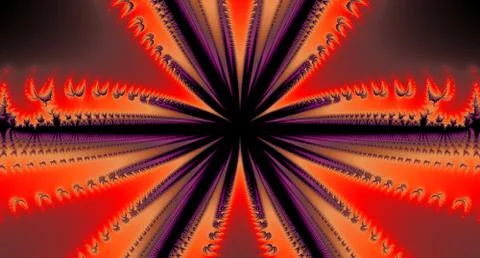 Illustration design with design patterns and graphic designs August Stock Illustration