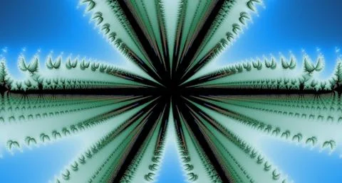 Illustration design with design patterns and graphic designs August Stock Illustration