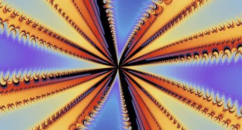 Illustration design with design patterns and graphic designs August Stock Illustration