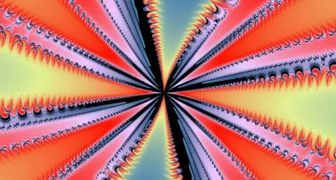 Illustration design with design patterns and graphic designs August Stock Illustration