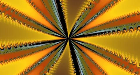 Illustration design with design patterns and graphic designs August Stock Illustration