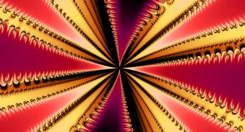 Illustration design with design patterns and graphic designs August Stock Illustration