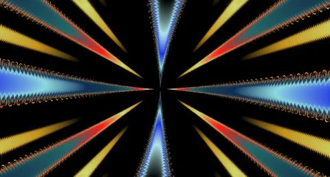 Illustration design with design patterns and graphic designs August Stock Illustration