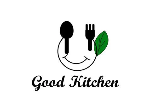 Illustration design of logotype restaurant, Vector design cooking logo. Foo.. 스톡 사진