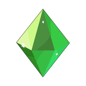 Illustration of diamond Stock Illustration
