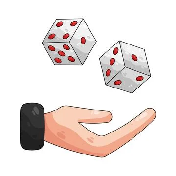 Illustration of Dice Stock Illustration