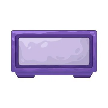 Illustration of digital clock Illustrazione stock