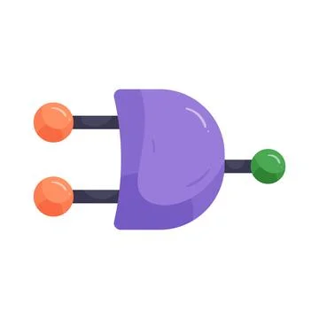 Illustration of digital logic gate Illustrazione stock