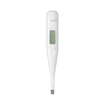 Illustration of Digital thermometer Stock Illustration
