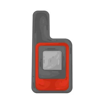 Illustration of dive emergency beacon Stock Illustration
