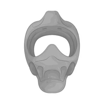 Illustration of diving helmet Stock Illustration