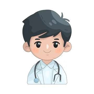 Illustration of doctor Stock Illustration