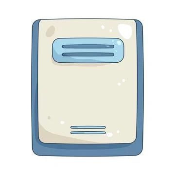 Illustration of document file Stock Illustration