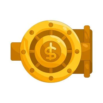 Illustration of Dollar sign Stock Illustration