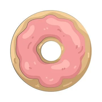 Illustration of donut Stock Illustration