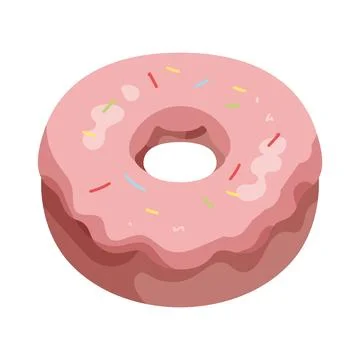Illustration of donut Stock Illustration