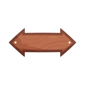 Illustration of double arrow sign Stock Illustration