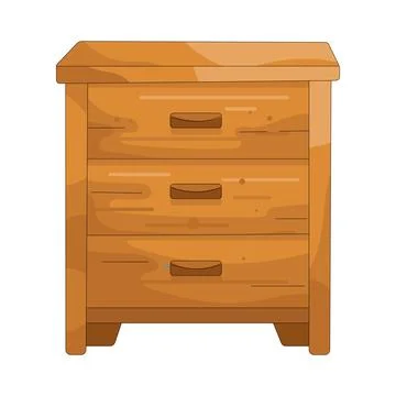 Illustration of drawer Stock Illustration
