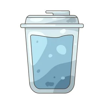 Illustration of drink cup Stock Illustration