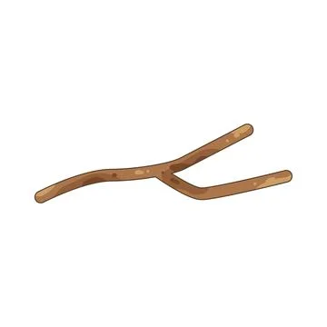 Illustration of dry branch 스톡 일러스트