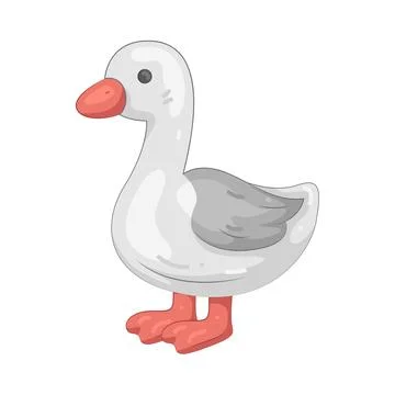 Illustration of duck Stock Illustration