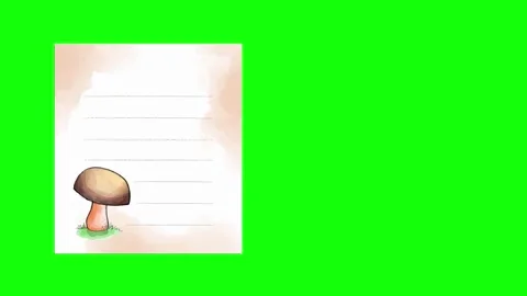 Illustration Dynamic on Green Screen Chroma Key Background Stock Footage 337990512