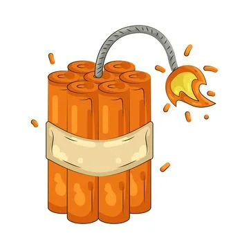Illustration of Dynamite Stock Illustration