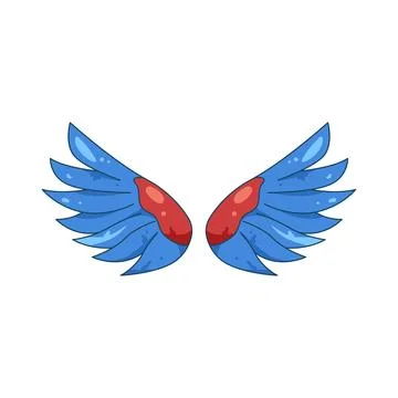 Illustration of Eagle wings Stock Illustration