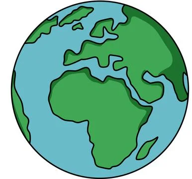 Illustration of earth Ilustração Stock
