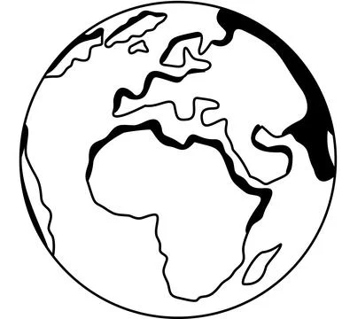 Illustration of earth Stock Illustration