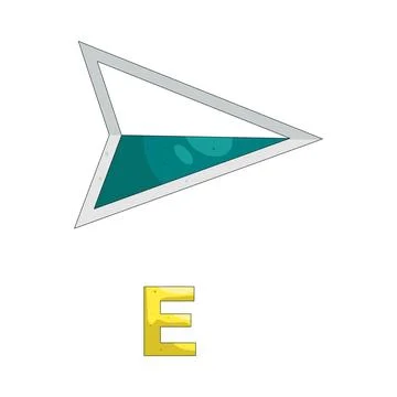 Illustration of East Illustrazione stock