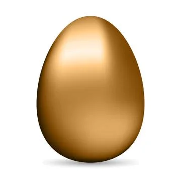 Illustration of an Easter egg on a white background 스톡 일러스트