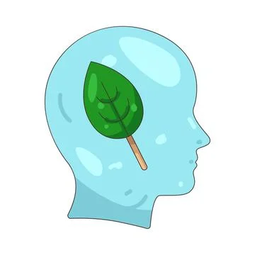 Illustration of Eco mind Stock Illustration