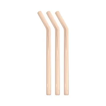 Illustration of eco straw Stock Illustration