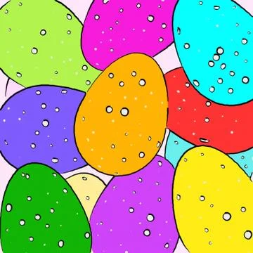 Illustration eggs Stock Illustration
