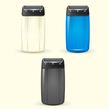 Illustration of electric shavers Stock Illustration