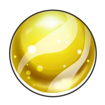 Illustration: Element Design: All Kinds of Marbles with Different Colors. Realis Stock Illustration