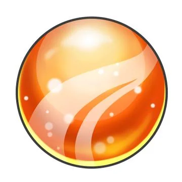 Illustration: Element Design: All Kinds of Marbles with Different Colors. Realis Stock Illustration
