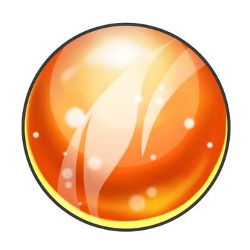 Illustration: Element Design: All Kinds of Marbles with Different Colors. Realis Stock Illustration