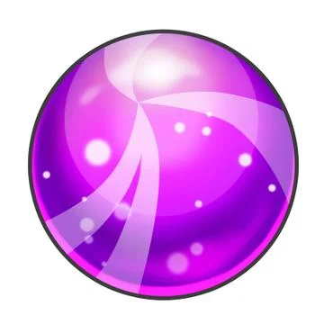Illustration: Element Design: All Kinds of Marbles with Different Colors. Realis Stock Illustration