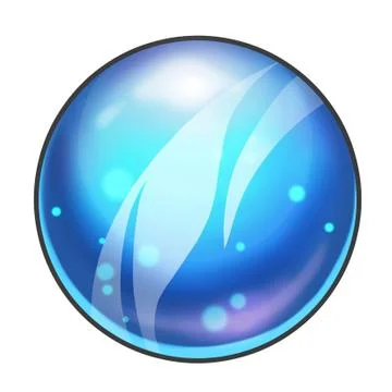 Illustration: Element Design: All Kinds of Marbles with Different Colors. Realis Stock Illustration