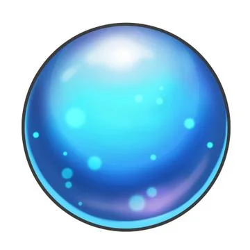 Illustration: Element Design: All Kinds of Marbles with Different Colors. Realis Stock Illustration