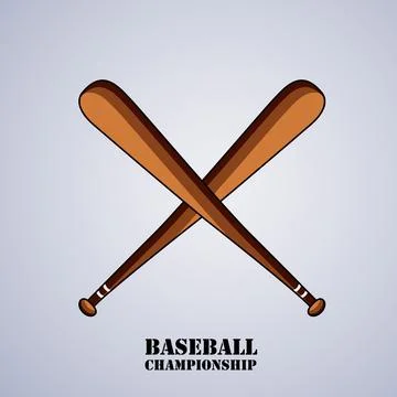 Illustration of elements for baseball sport background Stock Illustration