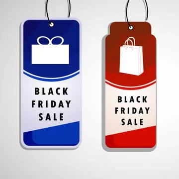 Illustration of elements of black Friday background Stock Illustration