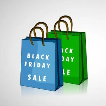 Illustration of elements of black Friday background Stock Illustration