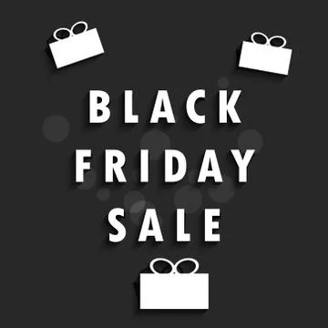 Illustration of elements of black Friday background Stock Illustration