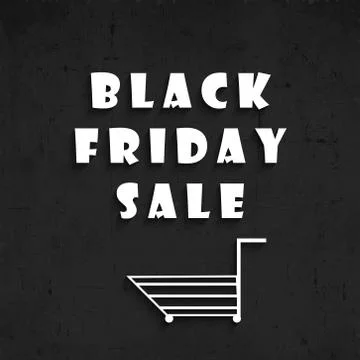 Illustration of elements of black Friday background Stock Illustration