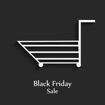 Illustration of elements of black Friday background Stock Illustration