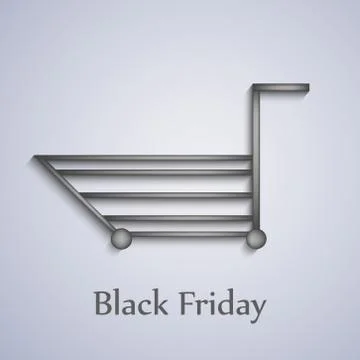 Illustration of elements of black Friday background Stock Illustration